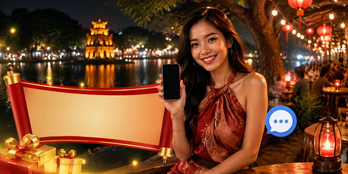 Người dùng Hà Nội trải nghiệm casino di động tại chợ đêm, truy cập Jackpot trên điện thoại