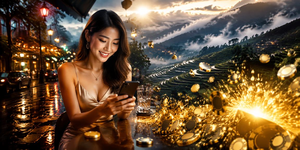 Du khách tại Sapa trải nghiệm casino trực tuyến trên điện thoại trong tiết trời se lạnh